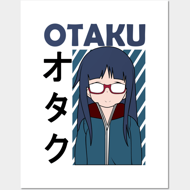 Otaku Girl Wall Art by nefuku